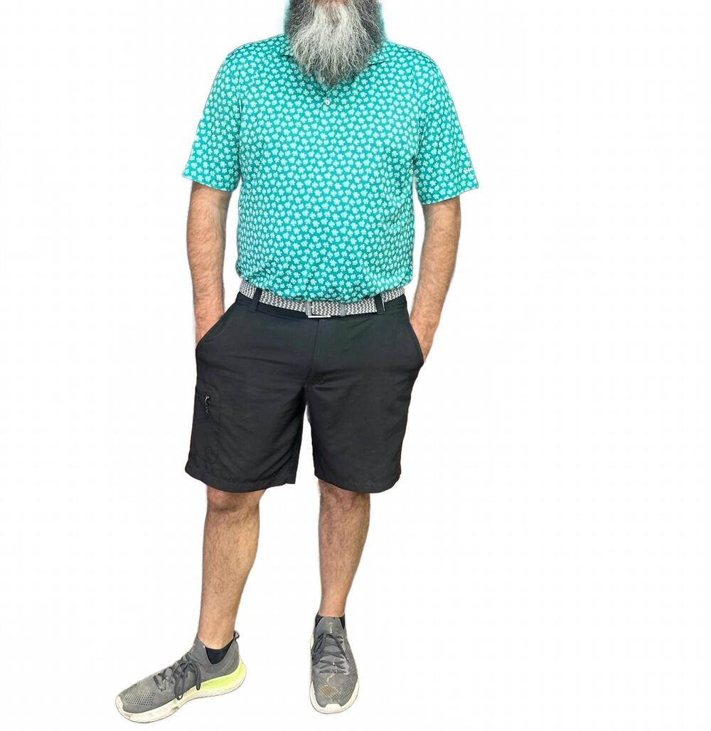 NEW SOUTHERN POINT CO. magnolia performance polo in green